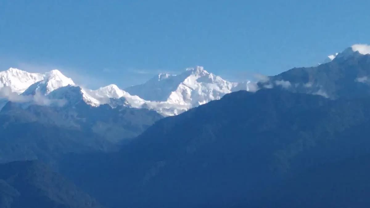 Kanchenjunga seen from Pelling in Sikkim